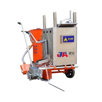 Máquina de marcado de líneas de carreteras termoplásticas con 1