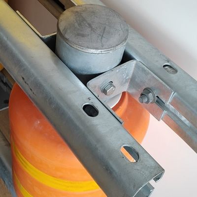ISO9001 2008 Certificado de seguridad vial EVA Barricas rotativas Barrera rotativa