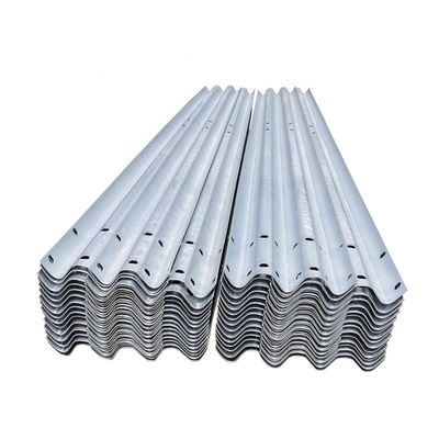 Barrera recta de acero galvanizado en caliente