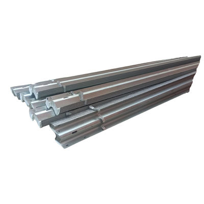 Seguridad al aire libre W Beam Steel Highway Guardrail Exportado a Brasil