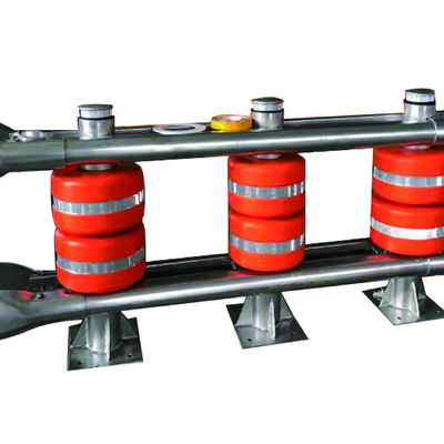 Q235 Q345 Material EVA Seguridad vial Barrera rodante antirrumpida para la protección del tráfico