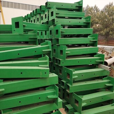 Seguridad vial Acero galvanizado caliente de alta velocidad barandilla cuadrada post estándar AASHTO M-180