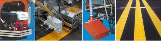 Manual de construcción Máquina de rociado de pintura sin aire Máquina de marcado de líneas de carretera