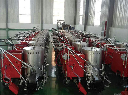 Manual de construcción Máquina de rociado de pintura sin aire Máquina de marcado de líneas de carretera