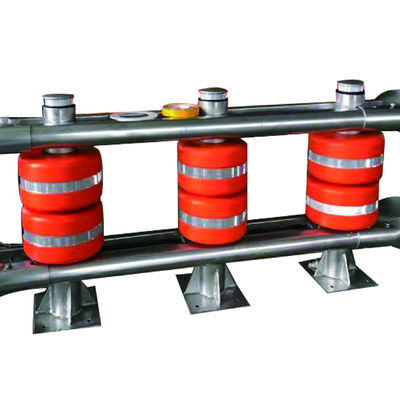 Barrera de rodillos de barandillas de acero para la seguridad en carretera y exportador certificado ISO