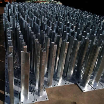 Post de brida de protección galvanizado en calentamiento para seguridad al aire libre AASHTO M180