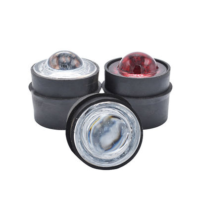 Seguridad vial Alta luminosidad Pavimento Marcador elevado Reflexor de vidrio LED Rodillo