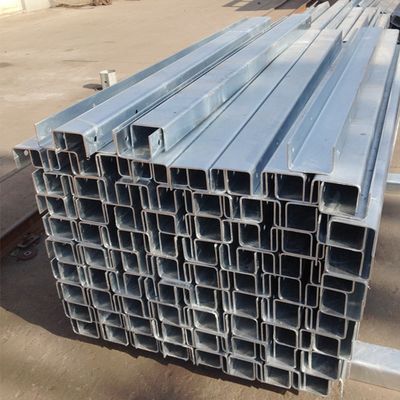 Puesto en forma de U para barandilla de protección de carreteras galvanizadas en caliente fácil de reemplazar seguro para viajar