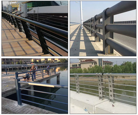 Puente compuesto de acero inoxidable de alta resistencia barrera de seguridad barrera de seguridad