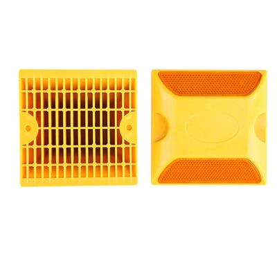 Reflectores PMMA de doble lado de rodillas solares para la seguridad vial y la gestión del tráfico