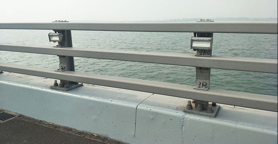 Barandillas de puente de acero galvanizado compuesto sumergido en caliente para la certificación ISO9001 2008