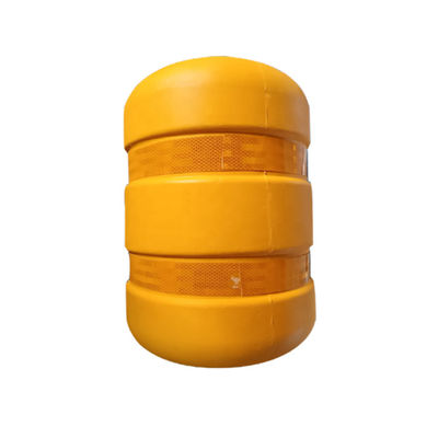 Barrera de protección de rodillos de acero revestido en polvo galvanizado para el sistema de barreras contra choques en carreteras