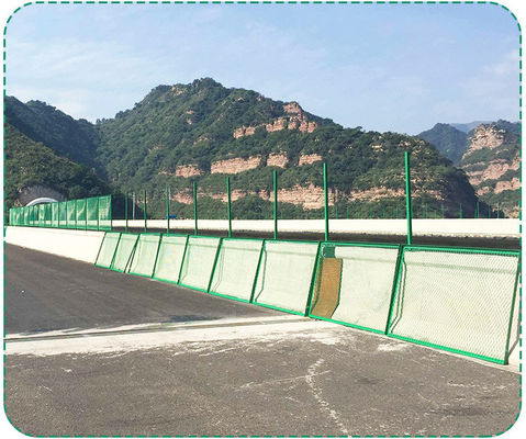 Rejilla de alambre de metal aplanado expandido para carreteras Puente anti-brillo