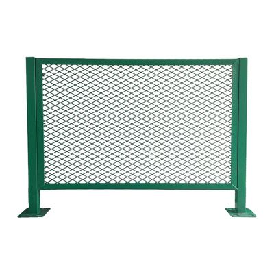 Barrera recta cerco de metal galvanizado cerco de malla de metal anti deslumbramiento para la carretera