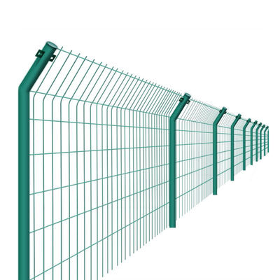 Barrera recta cerco de metal galvanizado cerco de malla de metal anti deslumbramiento para la carretera