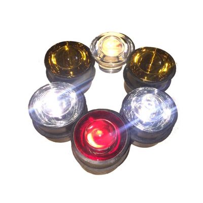 Vidrio de alta visibilidad con 50 cm de altura y material reflectante