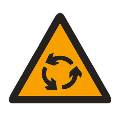 Signos de seguridad Signos de advertencia tablero de aluminio de advertencia de tráfico personalizado para carretera
