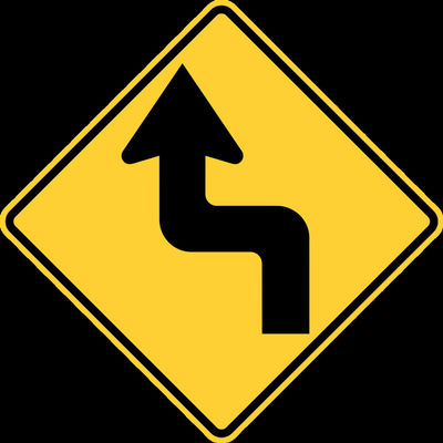 Tablero de señales de tráfico de aluminio reflectante para advertencia de precaución y mejora de la visibilidad