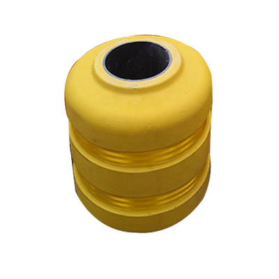 Barrera de protección de rodillos galvanizados de acero inoxidable con viga flexible para control de multitudes