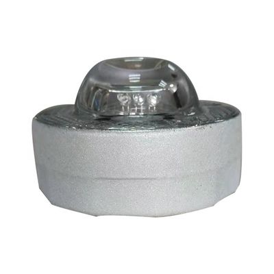 LED Cat Eye Round Solar Road Stud en azul con cinta reflectante de alta intensidad y PVC