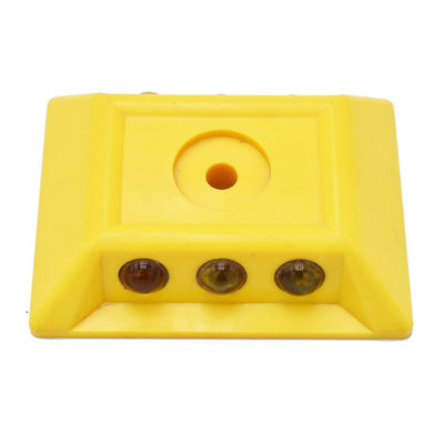 End Reflector de rodillos de plástico 100X100X20mm para la seguridad vial