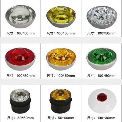 Reflector de seguridad vial luz solar intermitente ojos de gato para requisitos de tamaño personalizados
