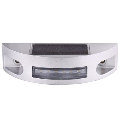Estribo de aluminio de fundición solar semicírculo de ojo de gato con color LED rojo y larga vida útil