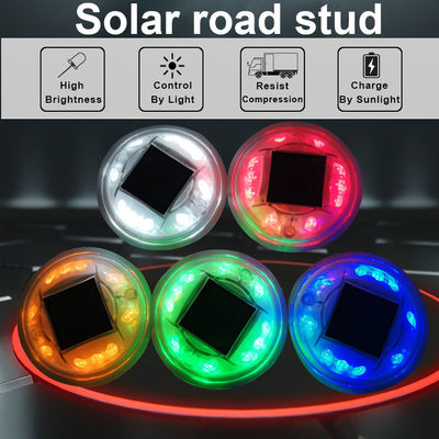 Signo de cone de carretera de aluminio LED solar con alta reflexión y resistencia de 30T