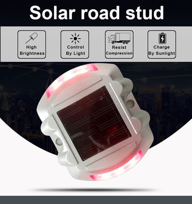 Diseño de reflector LED de carga solar para advertencia vial en rojo azul amarillo blanco verde