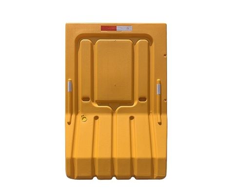 Barrera de agua de plástico PE para equipos de seguridad vial y gestión del tráfico