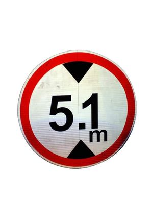 Señales de carretera de turismo Hoja reflectante de 50 cm de altura y diseño personalizado