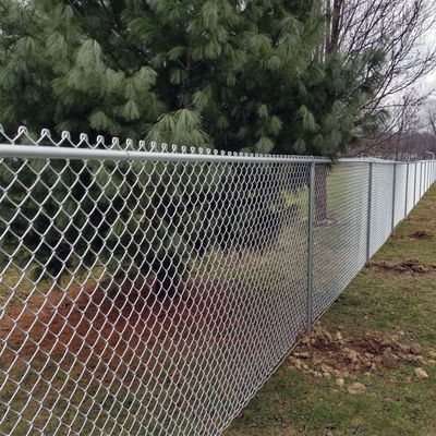 Cercas de alambre de púas galvanizado revestido para cercas de malla ISO9001 2008 acreditado