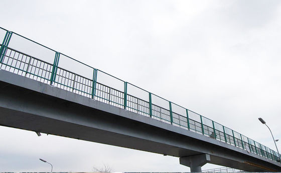 Protección al aire libre Cerco de malla galvanizado con barrera de control de multitudes