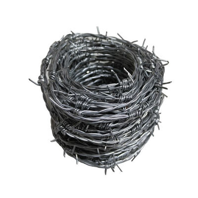 Seguridad al aire libre Cercas de alambre de púas de acero inoxidable resistentes al óxido