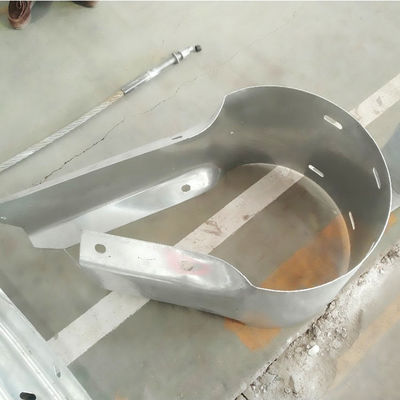 Q235 Q345 Baranda de protección de la carretera de acero galvanizado caliente personalizado en venta