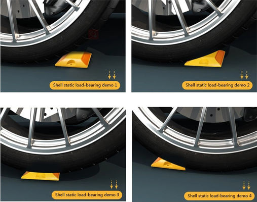 Certificado CE ISO9001 Ojo de gato de plástico reflector de carretera para la seguridad del tráfico
