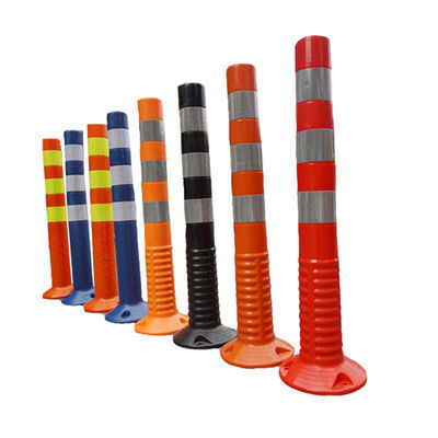 Conejos de seguridad vial de PVC Conejos de construcción de carreteras naranja personalizados