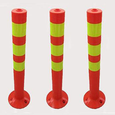 Conejos de seguridad vial de PVC Conejos de construcción de carreteras naranja personalizados