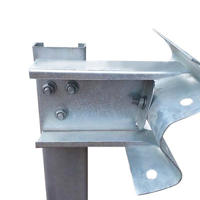 550-600 g/m2 Revestimiento de zinc AASHTO M-180 Estándar de calentamiento galvanizado en caliente baranda de protección de la carretera