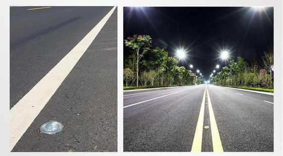 Rodillos de vidrio de alta reflectividad para la seguridad vial con cinta reflectante de 10 cm-25 cm