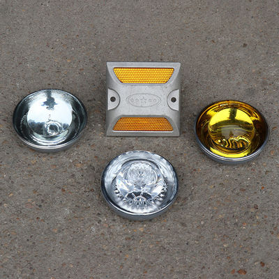 Reflector de vidrio personalizado para la seguridad en la carretera y una mejor visibilidad