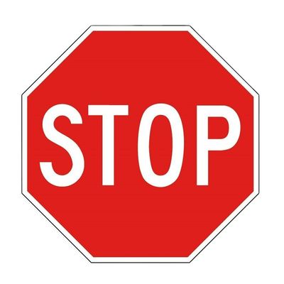 Signo de carretera de aluminio de cinta reflectante para la seguridad vial en el tablero de señales viarias 2021
