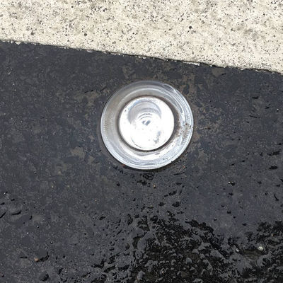 Vehículo de vidrio templado con cinta reflectante para productos de seguridad vial de alta reflexión