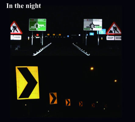 Signo de carretera de aluminio de alta visibilidad con tablero personalizado