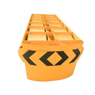 Barrera para la seguridad vial y cojines de choque con certificación ISO
