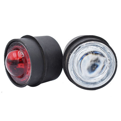 10 cm-25 cm LED luz solar de la calle ojos de gato reflector rodado