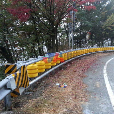Utilizado en la carretera Eti Barrera rotativa EVA PU Barrera de choque con cojín de rodillo para la seguridad del tráfico en las carreteras