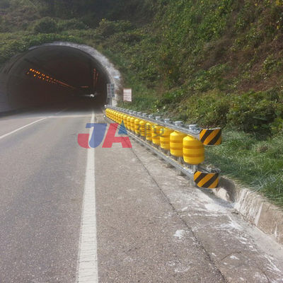 Seguridad vial barrera rodante de rodillos barrera rodante de protección con recubrimiento anticorrosión