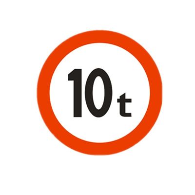10cm-25cm placa de señalización reflectiva de cinta para advertencia de seguridad vial