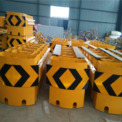 Barreras de seguridad vial barreras de protección galvanizadas y recubiertas de polvo para carreteras
